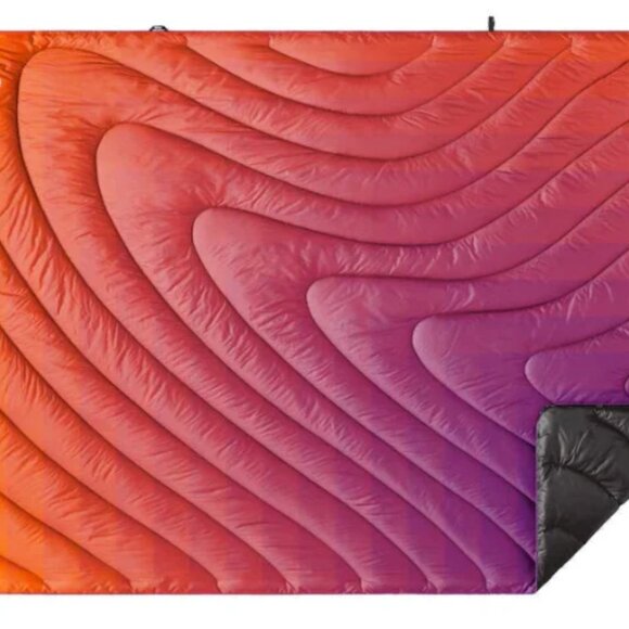 New w/ Tags: Rumpl Clemson Tigers 75 X 52 Original Puffy Blanket - Picture 4 of 4